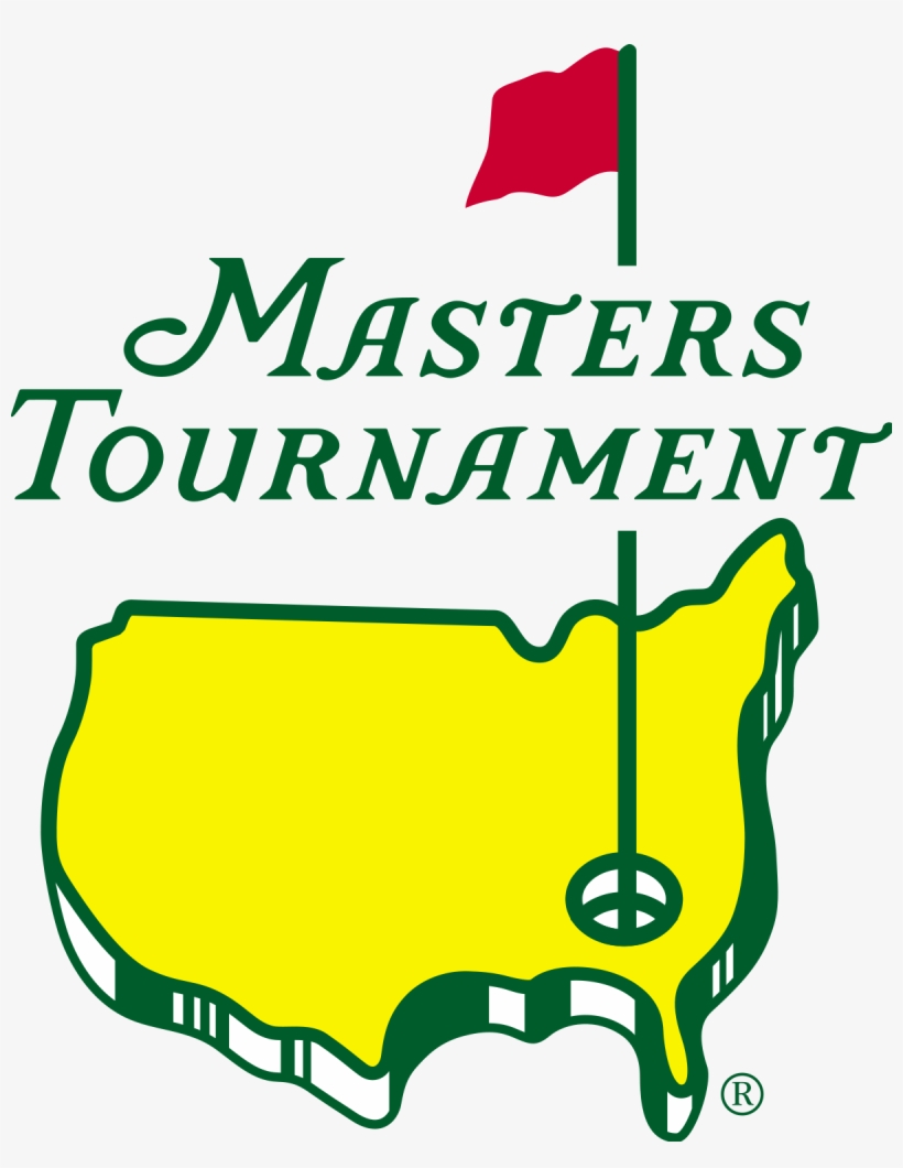 Graphic Black And White Download Masters Tournament - Masters Golf Logo Png, transparent png #693919