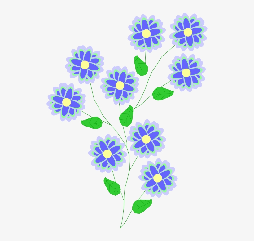 How To Set Use Wild Blue Flowers Clipart, transparent png #694046