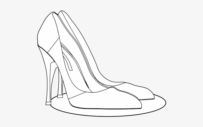High Heel Clip Art Clipart Free To Use Resource - High Heels Clipart Black And White, transparent png #694048