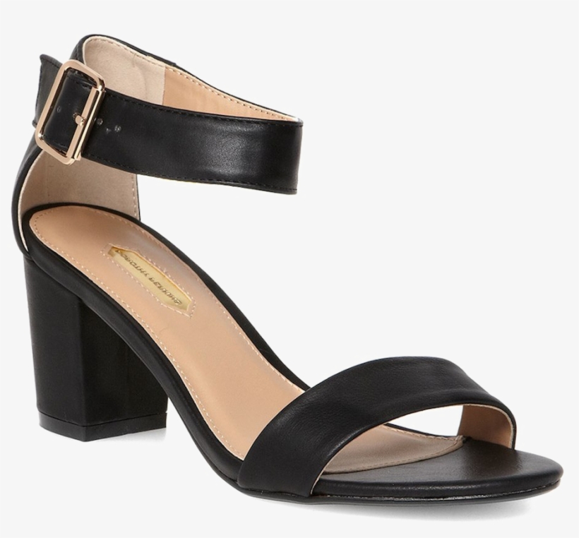 High Heel Sandal Png Image With Transparent Background - Dorothy Perkins Black Block Heel Sandals, transparent png #694161