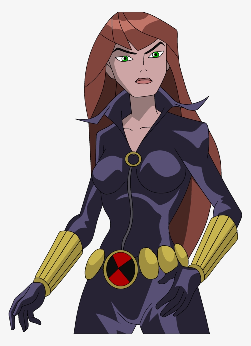 Black Widow - Viuda Negra Marvel Dibujo, transparent png #694446