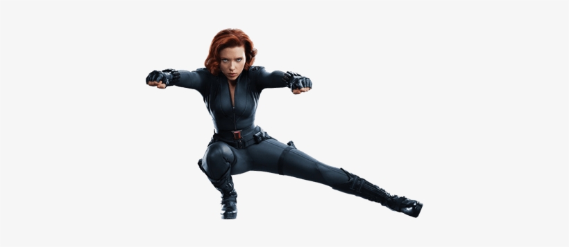 Black Widow Front - Viuda Negra Png, transparent png #694573
