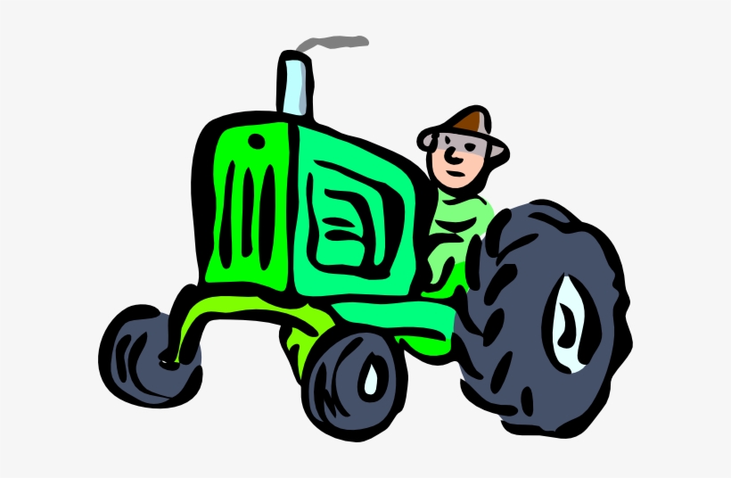 Free John Deere Lawn Tractor Clipart - Tractor Clip Art Transparent, transparent png #694677