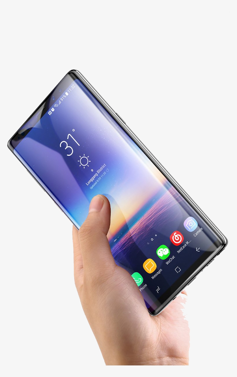 Baseus Screen Protector Note 9, transparent png #694701