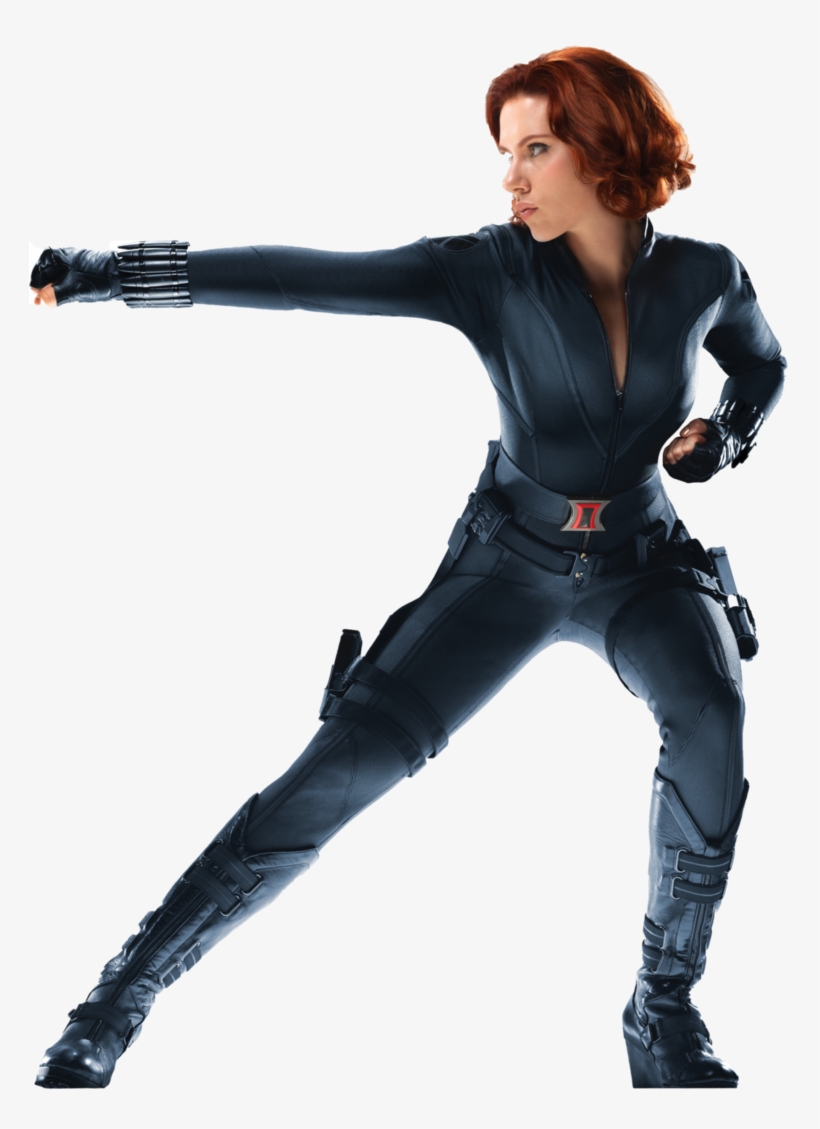 Natasha Romanoff Scarlett Johansson Png - Black Widow Avengers Full Body, transparent png #694702