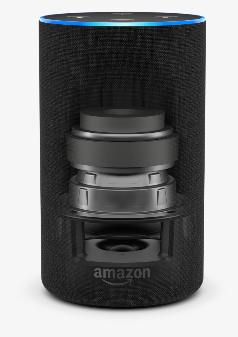 Png File 7mb - Amazon Echo 2nd Generation, transparent png #694897