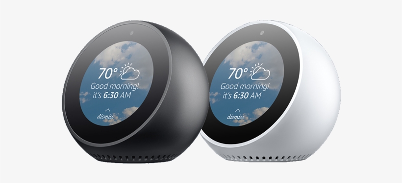 It's Another Echo Smart Speaker That You Can Use Your - Amazon Alexa Echo Spot, transparent png #695005