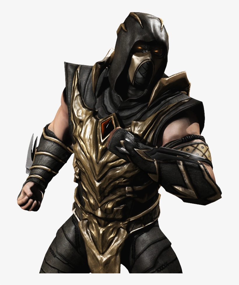 Mortal Kombat X Ios Scorpion Render 4 By Wyruzzah-d8p0m9d - Mortal Kombat X Scorpion Render, transparent png #695068