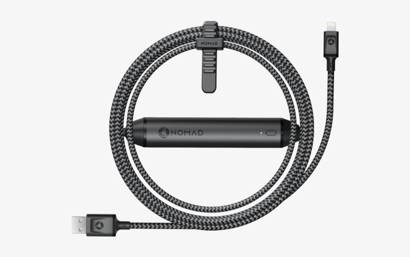 For Many Iphone Users, The Best Iphone Charging Cable - Nomad Battery Cable For Iphone Data Cable, transparent png #695282