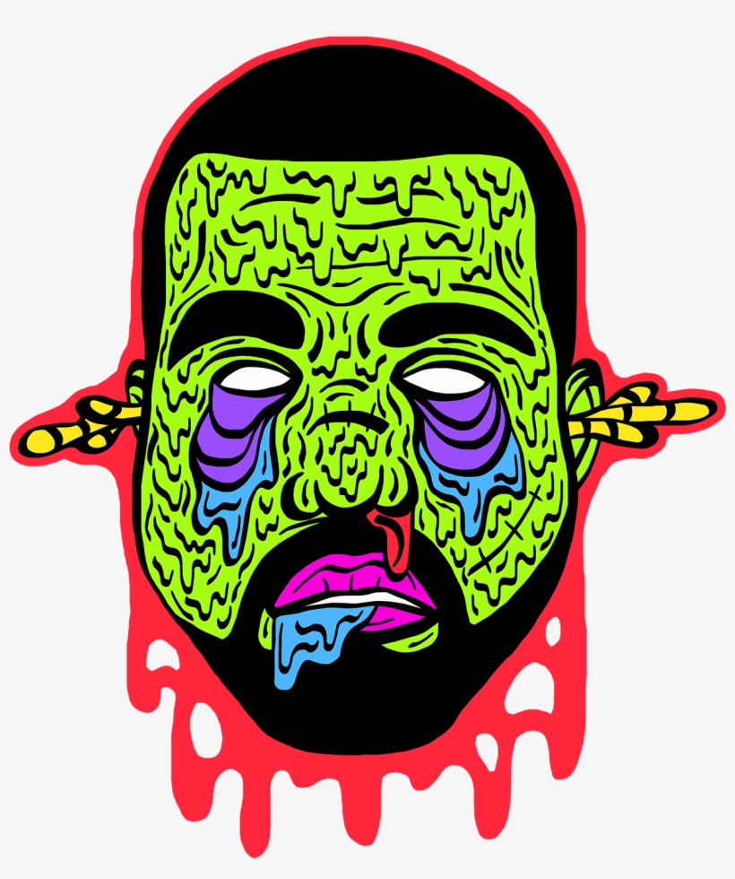 Zombie Kanye - Kanye West, transparent png #695284