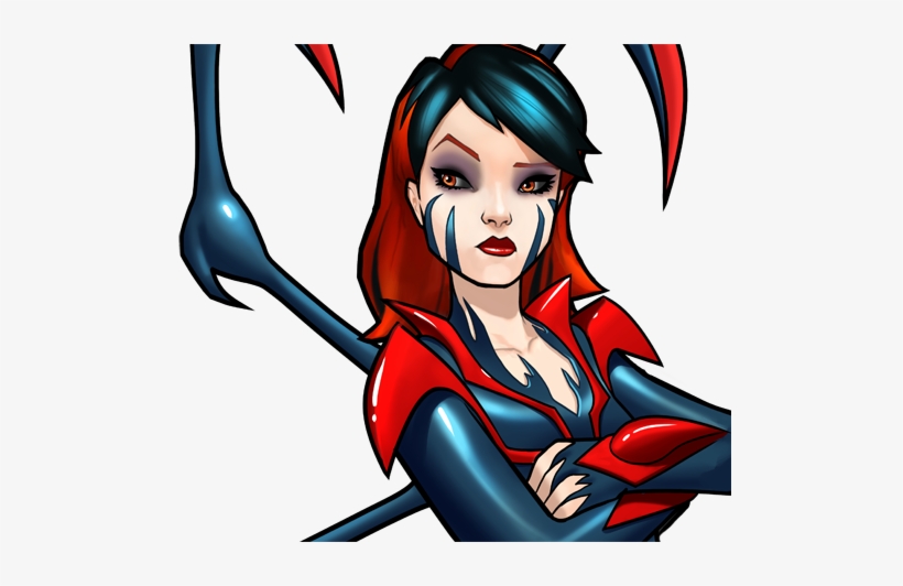 Black Widow Clipart Natasha Romanova - Avengers Academy Symbiote Black Widow, transparent png #695629