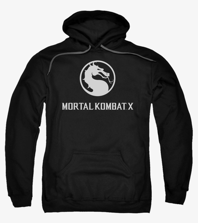 Black Mortal Kombat X Seal Hoodie - Got Stark Targaryen T Shirt, transparent png #695652