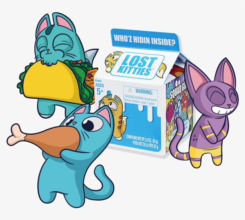 Homepage Character Bsa - Lost Kitties Para Dibujar, transparent png #696698