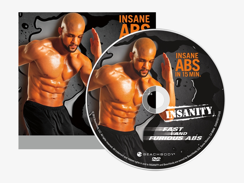 Insanity® Fast And Furious Abs Dvd - Insanity Fast And Furious Abs Dvd Workout, transparent png #696792