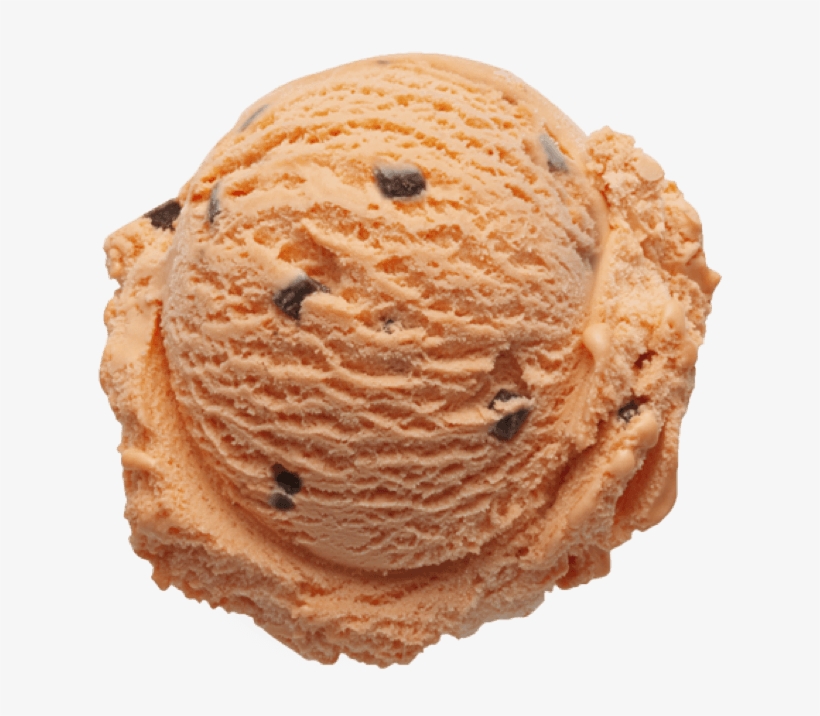 Orange Choc Chip - Orange Choc Chip Ice Cream, transparent png #696890