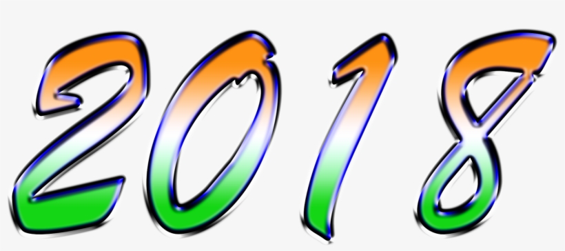 Happy New Year 2018 Free Download Psd Wallpaper - Hapy New Yeyr 2018 Png, transparent png #696946