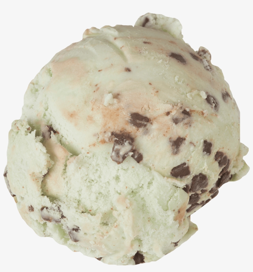 Mint Choc Chip Scoop - Marshfield Farm Ice Cream, transparent png #696985