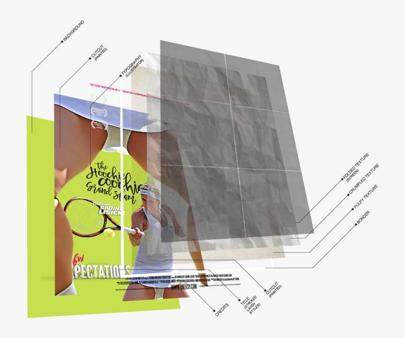 Vintage Folded Poster Textures Photoshop Tutorial - Architecture, transparent png #697067