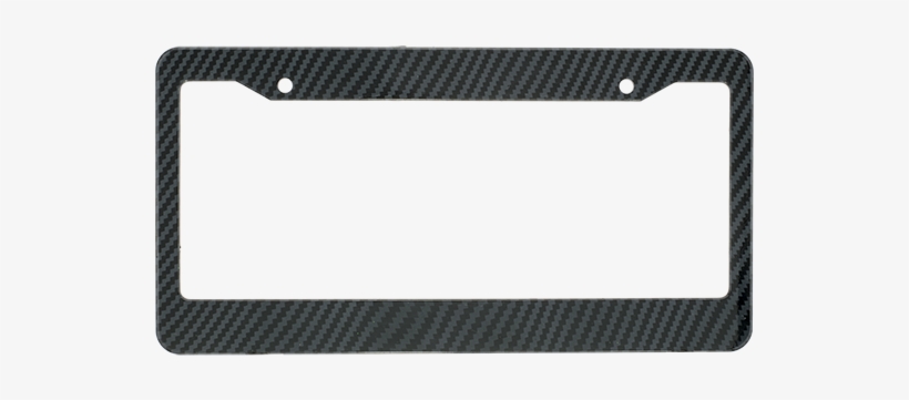 Carbon Fiber Look Abs License Plate Fram - Carbon Fiber Look Abs License Plate Frame, transparent png #697271