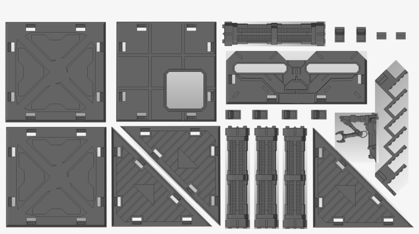 Sci Fi News & Rumors - Sci Fi Landing Pad Texture, transparent png #697340