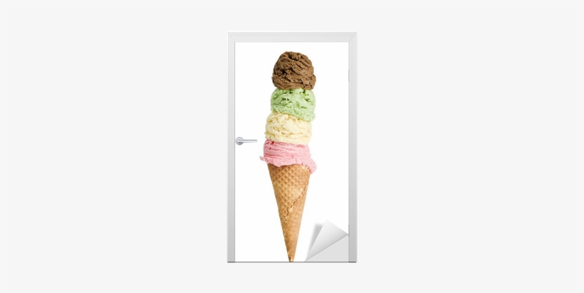 Ice Cream Cone Stack, transparent png #697366