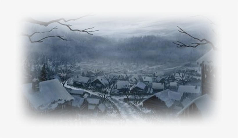 Winter-city - D&d Winter Village, transparent png #697602