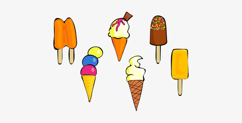 Eat Food Ice Cream Sugar Sweet Treats Food - Ice Cream And Lollies, transparent png #697733
