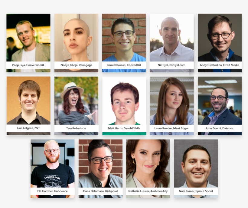 These Are The 14 Marketers We Asked - Collage, transparent png #697793