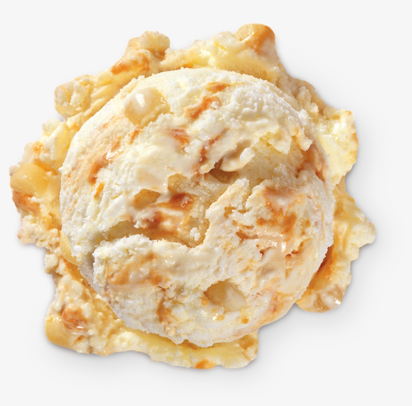 Homemade Brand Butterscotch Cookie Ice Cream Scoop - Butterscotch Ice Cream Cookies, transparent png #697977