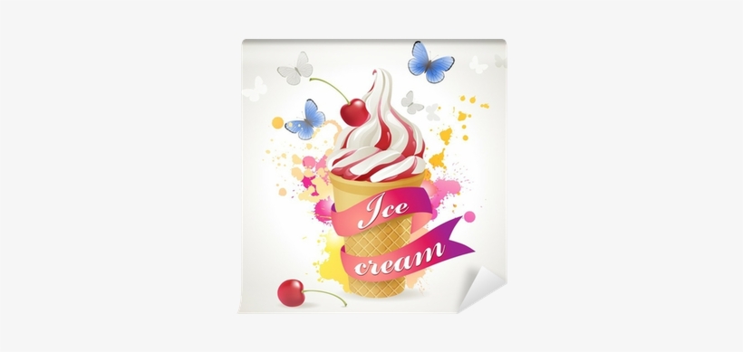 Ice Cream Splash Psd, transparent png #698002