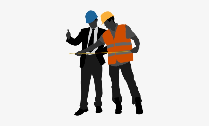 Construction Silhouette Png - Png Civil Engineer Silhouette, transparent png #698026