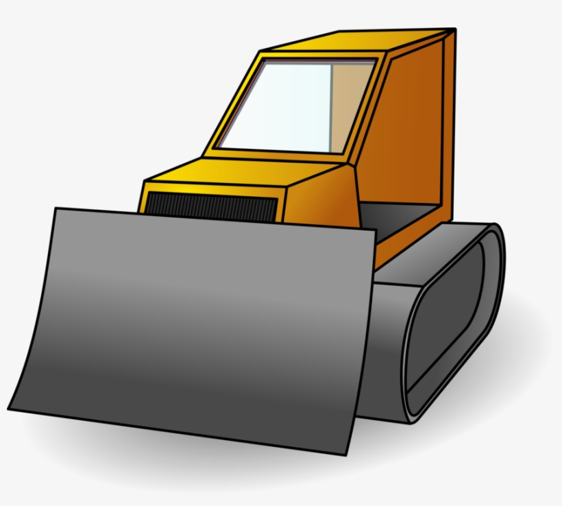 Bulldozer Construction Excavator Drawing - Cartoon Bulldozer - Free  Transparent PNG Download - PNGkey