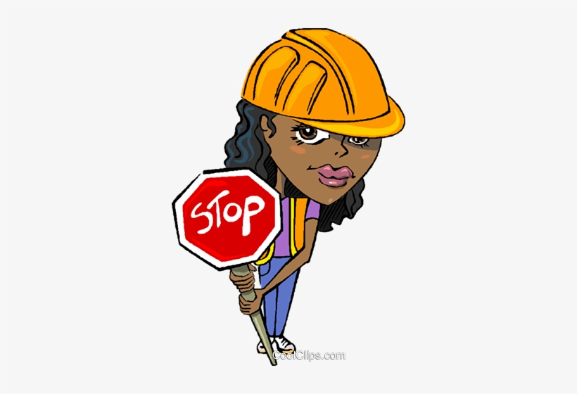 Road Crew/construction Worker Royalty Free Vector Clip - Construction Worker Clipart Png, transparent png #698128