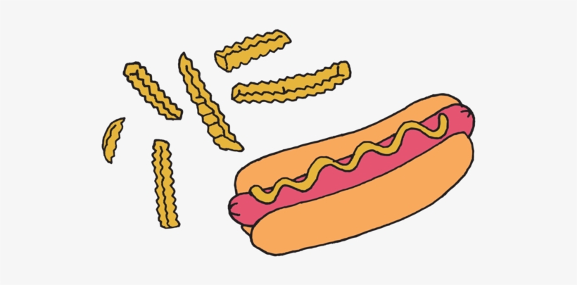 Hot Dog - Tattly, transparent png #698153