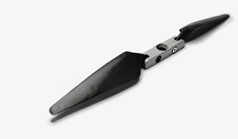 Impossibleobjects Folding Drone Propellers Carbon Fiber - Folding Propeller 3d Print, transparent png #698194