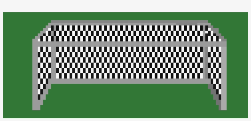 Pixel Soccer Goal - Pixel Art Goal, transparent png #698236