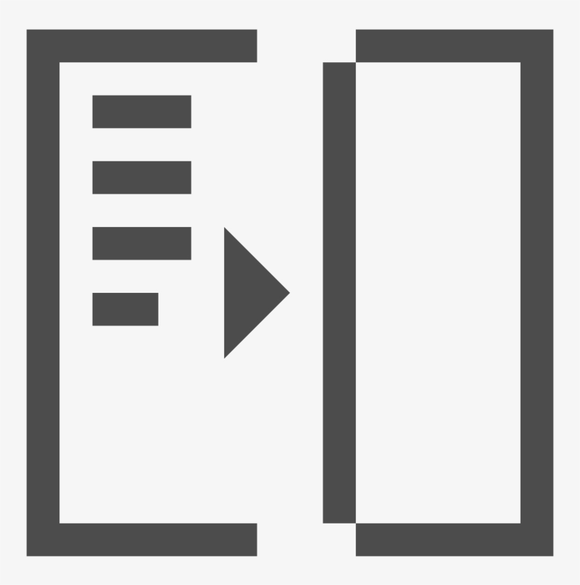 Breezeicons Actions 22 Text Frame Link - Black-and-white, transparent png #698259
