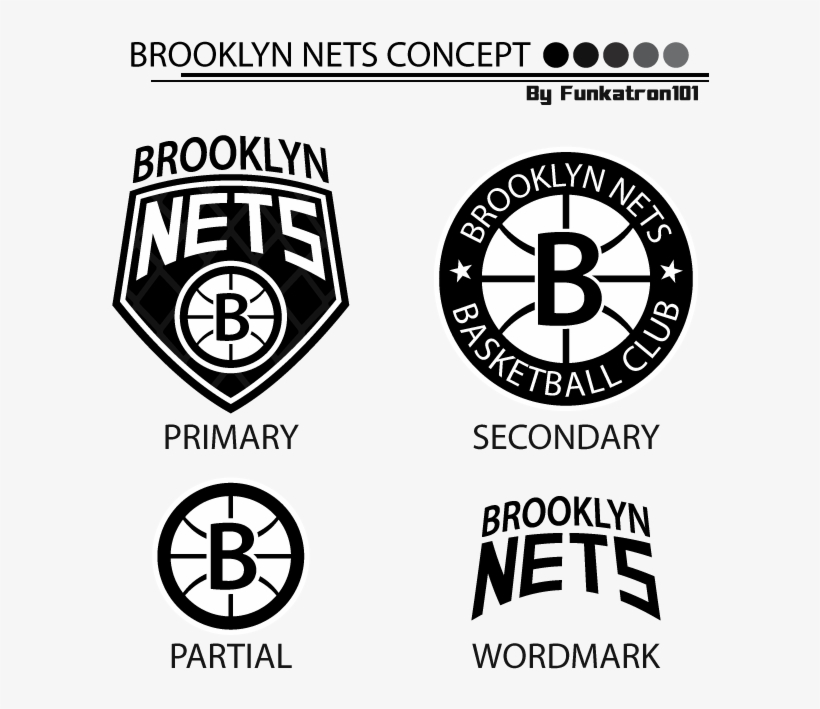 Brooklyn Nets Logo Concept, transparent png #698534