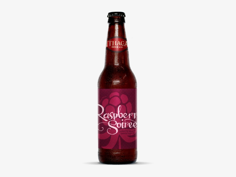 Bottle Raspberry Soiree - Glass Bottle, transparent png #698757