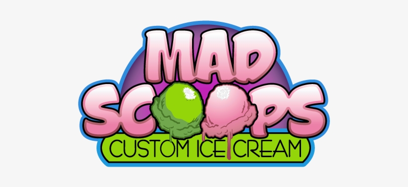 Mad Scoops Logo - Mad Scoops, transparent png #698815