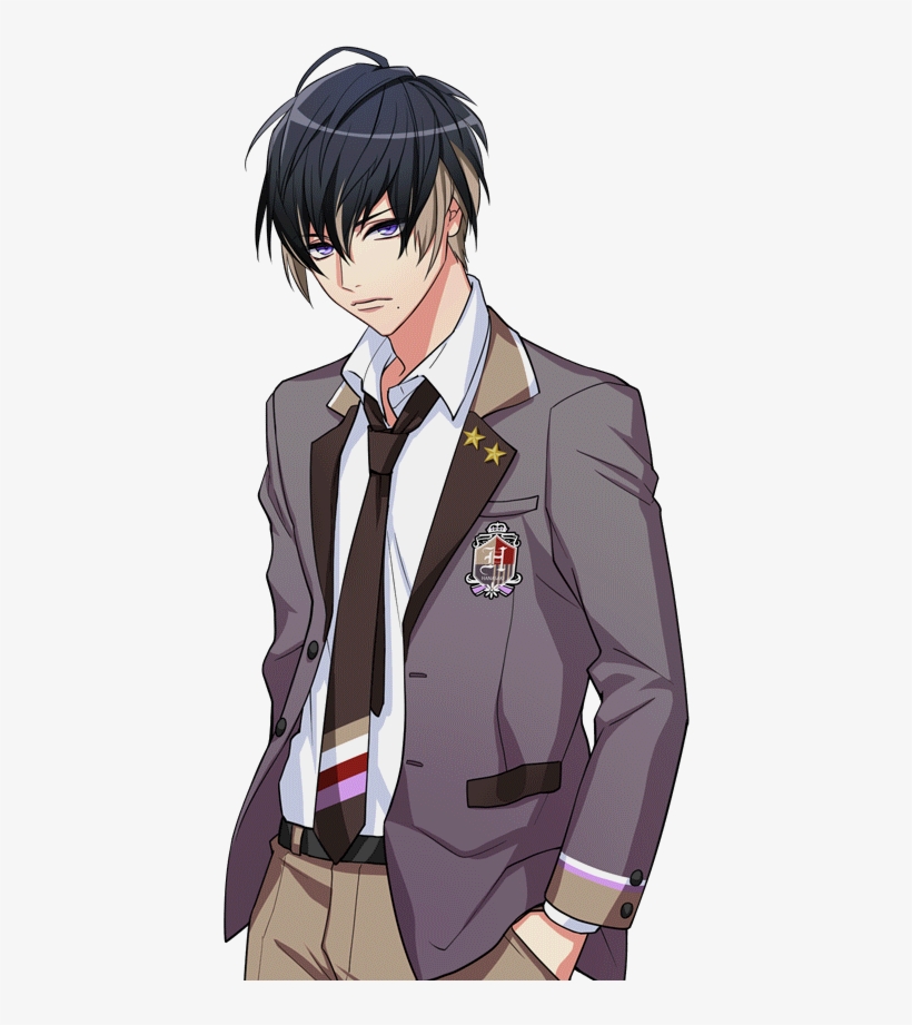 File Hanasaki Private Academy - Anime School Boy Png, transparent png #699142