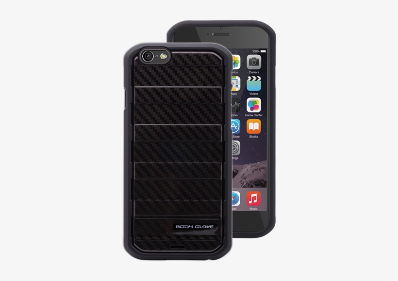 Black/black Carbon Fiber - Speck Candyshell Wrap Iphone 6s & Iphone 6 Cases, transparent png #699167