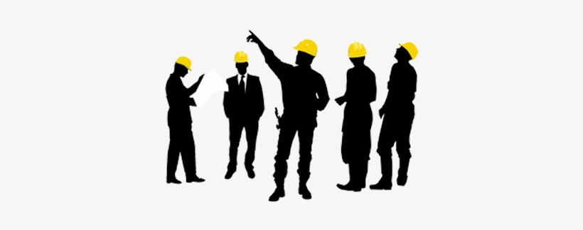 Enterprise It Solutions For Construction - Industry Worker Silhouette Png, transparent png #699321