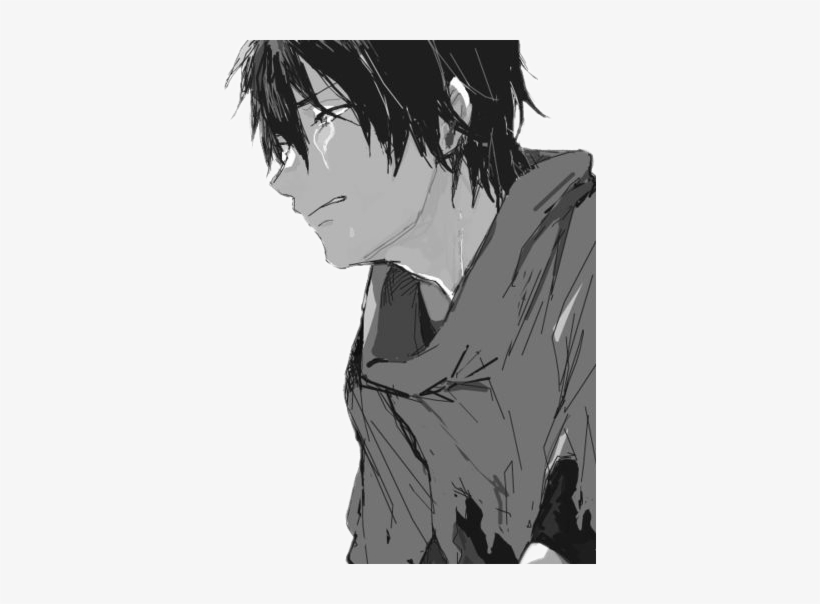 15 Sad Anime Boy Png For Free On Mbtskoudsalg - Imagenes De Anime Triste, transparent png #699449