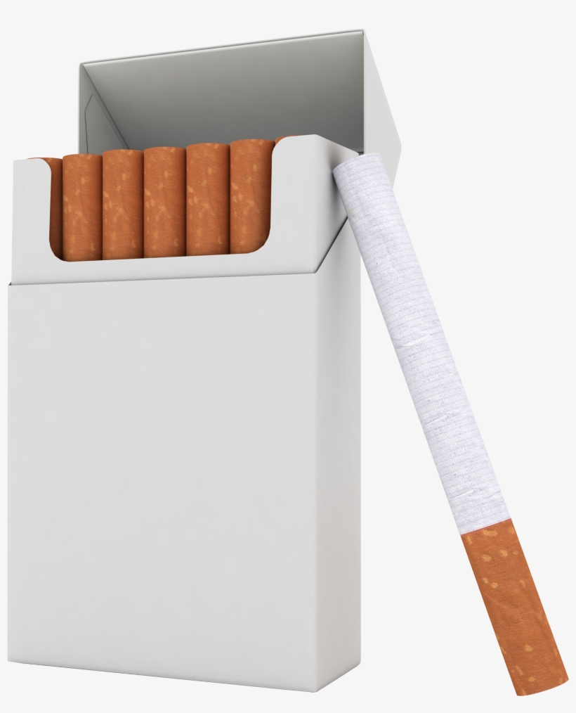 Drawn Cigarette Transparent Background - Pack Of Cigarettes Clipart, transparent png #699631