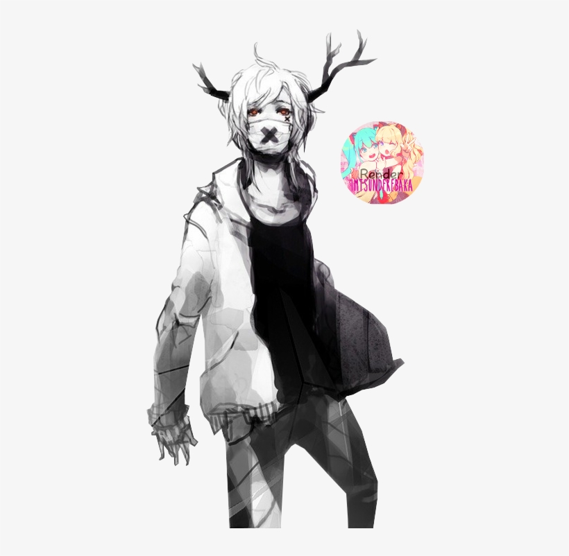 Clip Transparent Render By Imtsunderebaka Deviantart - Boy With Horns Anime, transparent png #699849