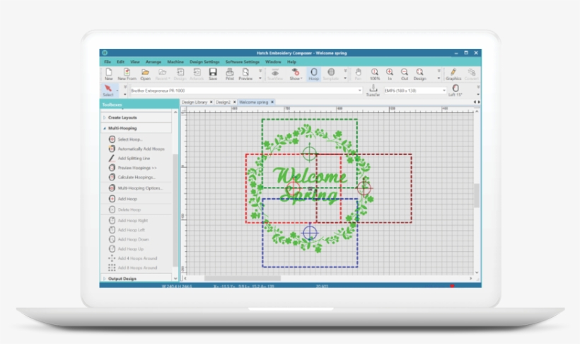 Multi-hooping In Just 1 Click You Can Set Multiple, transparent png #6900758