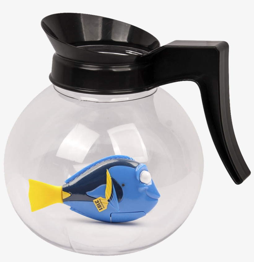 Swimming Dory In Coffee Pot Playset, transparent png #6900830