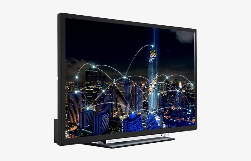 39" Toshiba Full Hd Wlan Tv Perspective, transparent png #6901994