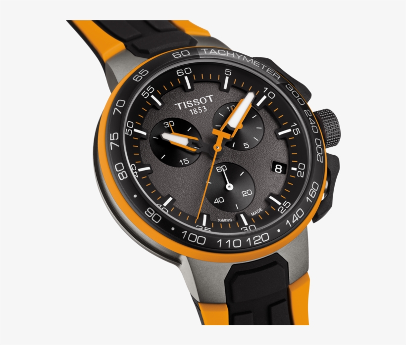 Tissot T-race Cycling Chronograph, transparent png #6902125
